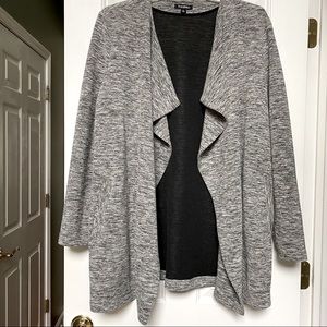 Roz & Ali Grey Cardigan size XL